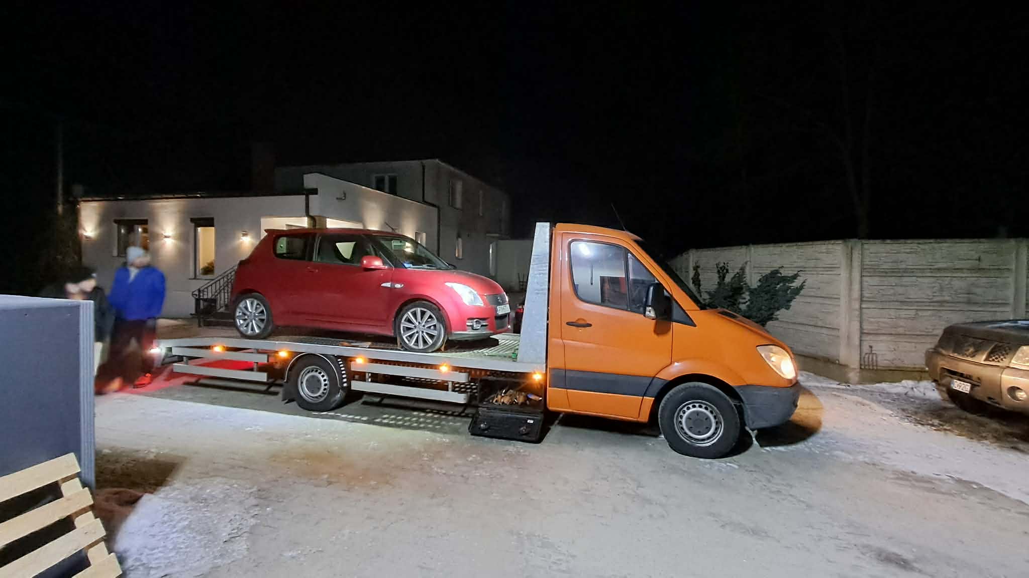 Autolaweta Poznań — realizacja transportu