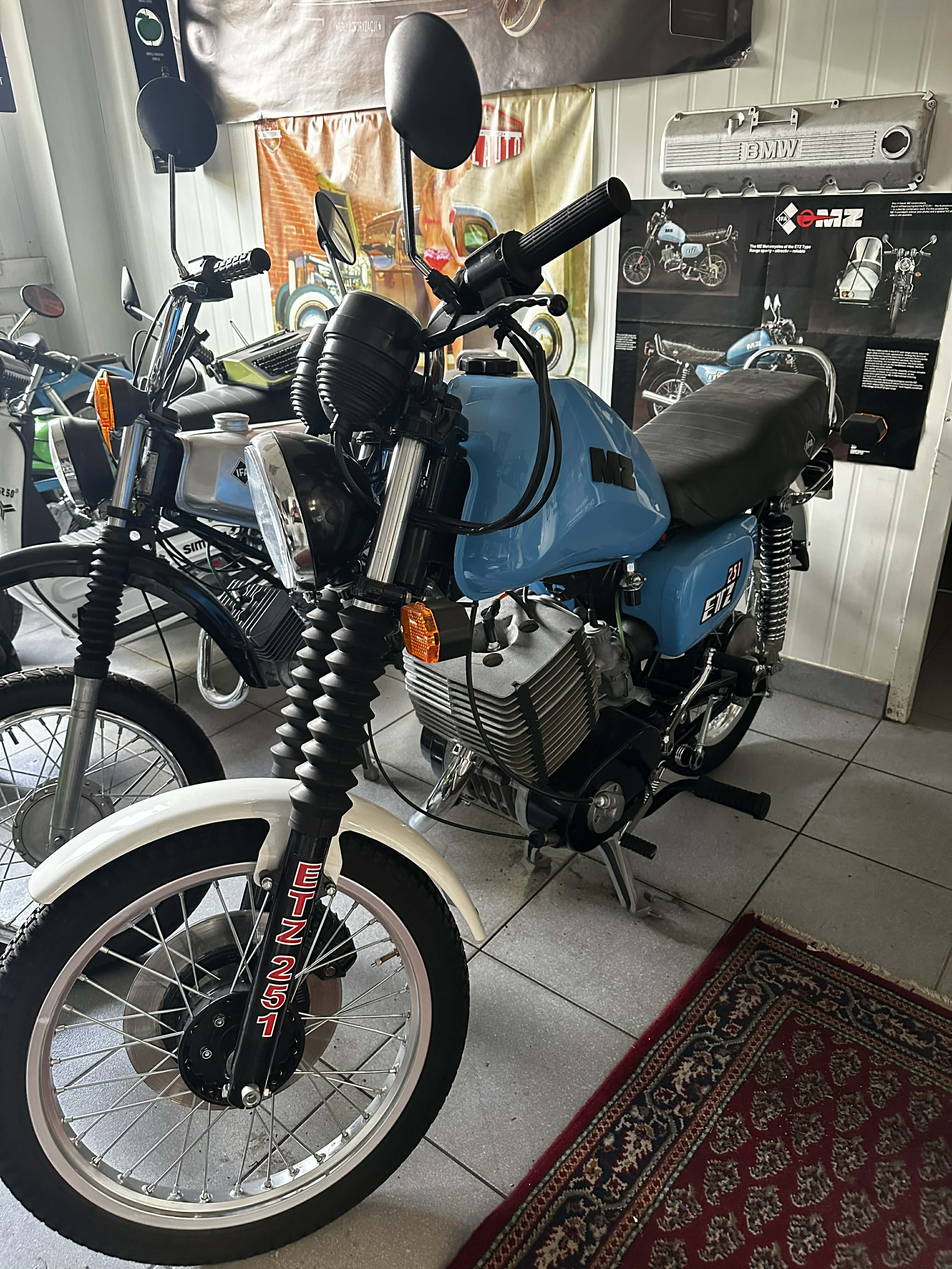 MZ ETZ251 po odbudowie od zera
